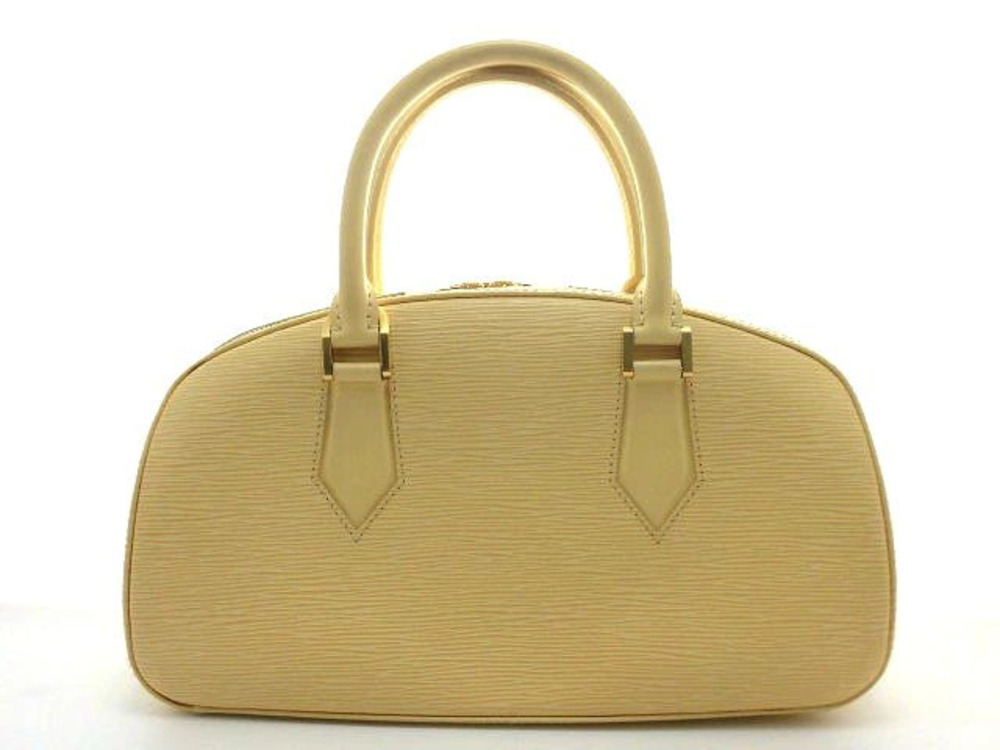 LOUIS VUITTON Jasmine Handbag Epi Leather Vanilla